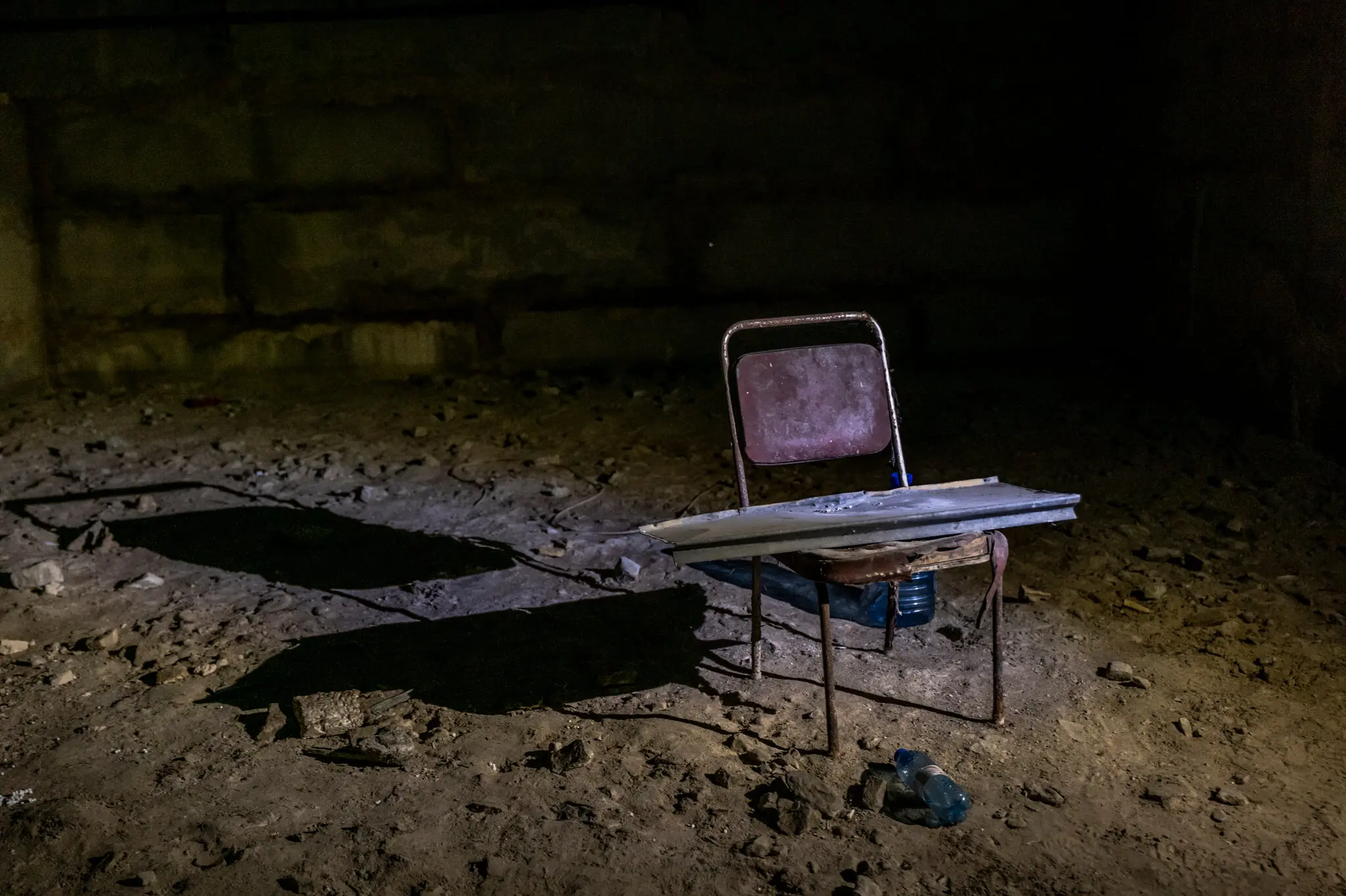 Підвал у дитячому санаторії в Бучі 9 квітня